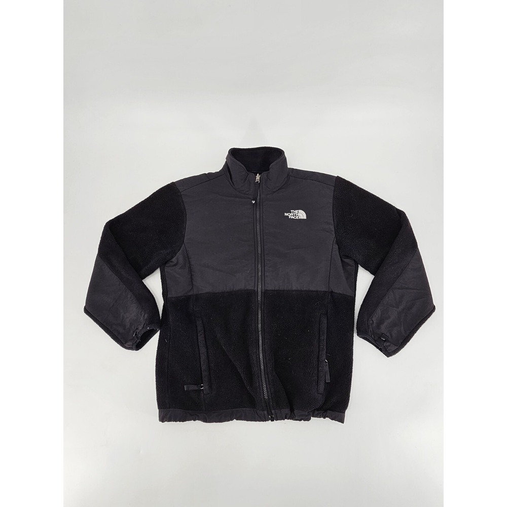 North Face Denali Jacket‎ Womens M White Polartec Full Zip Long Sleeve Fleece